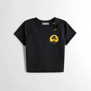 Beyaz Babby Tee minimal güneş ağaç Özel tasarım