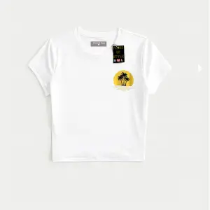 Beyaz Babby Tee minimal güneş ağaç Özel tasarım