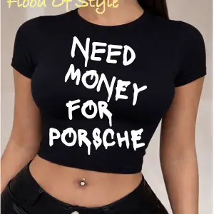 Beyaz Babby Tee money Özel tasarım