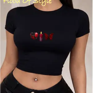 Beyaz Babby Tee mum kalp kelebek Özel tasarım