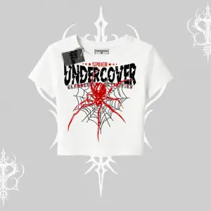 Beyaz Babby Tee Spider Undercover