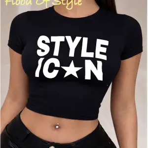 Beyaz Babby Tee style Özel tasarım