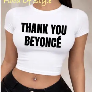 Beyaz Babby Tee thank you Özel tasarım