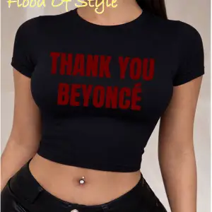 Beyaz Babby Tee thank you Özel tasarım