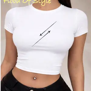 Beyaz Babby Tee uçak Özel tasarım