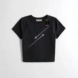 Beyaz Babby Tee uçak Özel tasarım