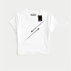 Beyaz Babby Tee uçak Özel tasarım