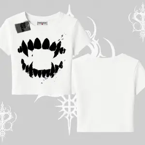 Beyaz Babby Tee Vampir Dış