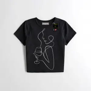 Beyaz Babby Tee yüz baskı çizim Özel tasarım