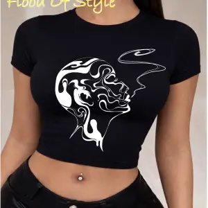 Beyaz Babby Tee yüz tasarım Özel tasarım