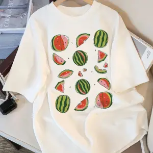 Beyaz Bekleyorum Keliyim Komik Meme Trend Y2k O-Boyun Unisex Yaz günlük