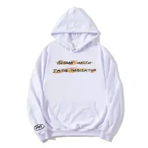 Beyaz Ben Sorunum Turu Hoodie MorganWallen kıcıModa u Kaza