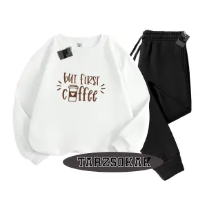 Beyaz Biskilet Coffee Detaylı ikili TAKIM