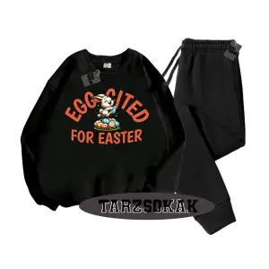 Beyaz Biskilet For Easter Detaylı ikili TAKIM