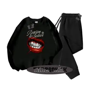 Beyaz Biskilet Reason Detaylı ikili TAKIM