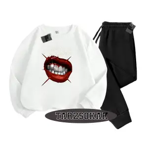 Beyaz Biskilet Reason Detaylı ikili TAKIM