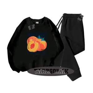 Beyaz Biskilet ŞEftali Detaylı ikili TAKIM