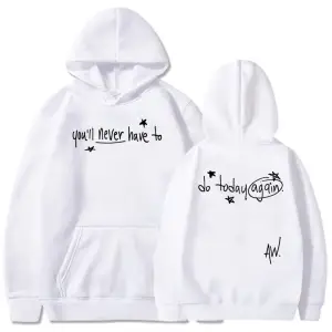 Beyaz Bugün Asla Yine Yapacağınız Alex Warren kıcı Grafik Hip Hopo