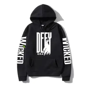 Beyaz Clothes Wicked Fantasy Movies Printing Sudadera Mujer Hooded Long Sleeve Cl