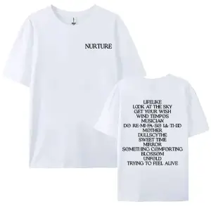 Beyaz Doğa albüm baskı Porter Robinson -gömlek hayranları için yumuş