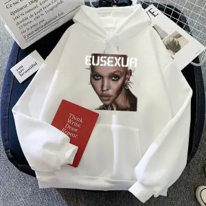Beyaz FKA dallar EUSEXUA Hoodies caderas Con Capucha sıcak moda