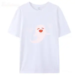 Beyaz Genshin Etki T Hu Tao Hayalet Karikatür Baskılar Açık Dünya Macera Oyunu