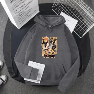 Beyaz Haikyu Anime baskılı