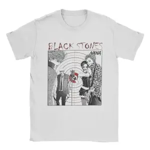 Beyaz Harajuku Sokak Japon Kaya Punk