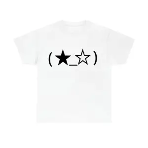 Beyaz Hiphop Y2K Harajuku Grafik Baskı Punk Streetwear Rock Goth Te