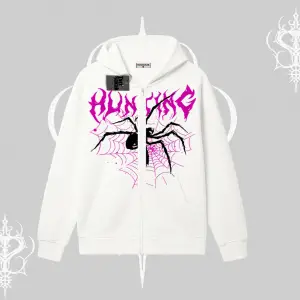Beyaz Hırka Sweatshirt Autumn Spider