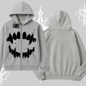 Beyaz Hırka Sweatshirt Vampir Dış