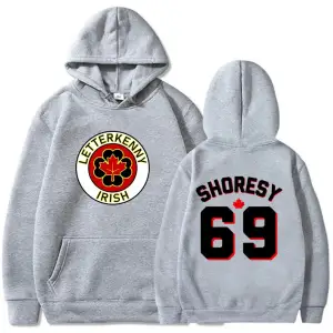 Beyaz Hoodies Shoresy69 Sudbury yabanmersini buldog Hip Hop