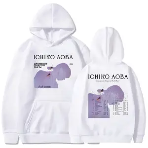 Beyaz Ichiko Aoba Lüminesans Yaratıklar Dünya Turu Japon kıcı Grafik Uzun K