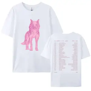 Beyaz Isabel Tee Las Mujeres Ya No Lloran Dünya Turu leri Shakira Şarkıcı baskılı