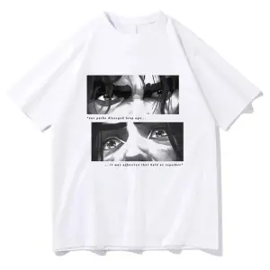 Beyaz Jayce X Viktor Arcane Tshirt Vintage Anime/ Harajuku Unisex Üstleri Gi