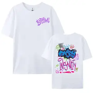 Beyaz Jinx Arcane Maymun Boom baskılı lu leri Grafik baskı