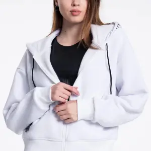 Beyaz Kadın Sweatshirt