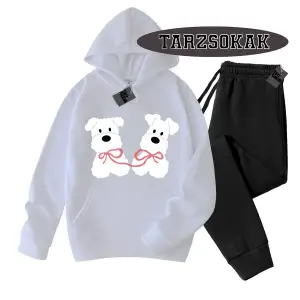 Beyaz Kapşonlu film köpek Detaylı ikili TAKIM