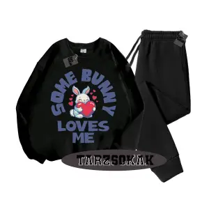 Beyaz Kapşonlu Reason Detaylı ikili TAKIM