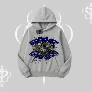 Beyaz Kapşonlu Sweatshirt Sp55der