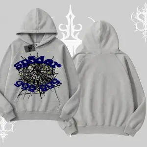 Beyaz Kapşonlu Sweatshirt Sp55der