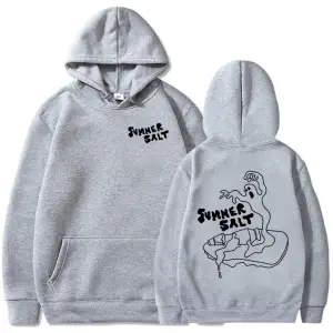 Beyaz Karikatür Grafik Yaz Tuz Grubu Hip Hop Moletom Feminino