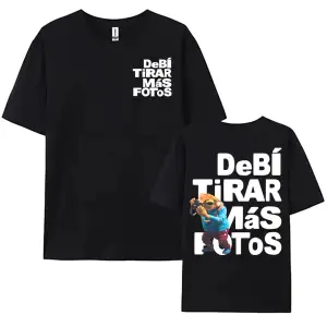 Beyaz Karikatür Kurbağa DTMF baskılı Kötü Tavşan Debí Tirar Más Fotoğraf Albümü l