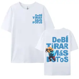 Beyaz Karikatür Kurbağa DTMF baskılı Kötü Tavşan Debí Tirar Más Fotoğraf Albümü l