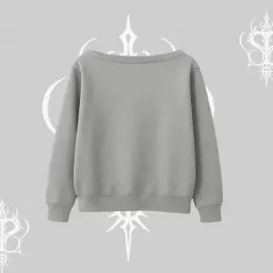 Beyaz Kayık Yaka Sweatshirt Spider Undercover