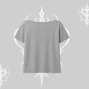 Beyaz Kayık yaka Tişört Spider Undercover