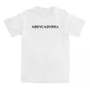 Beyaz kıyafetleri Abracadabra Lady Gaga Mayhem leri Tees Yuvarlak Boyu