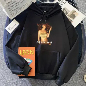 Beyaz kıyafetleri kıcı Mariah Carey Ropa De Mujer Sudaderas Rahat Modaka