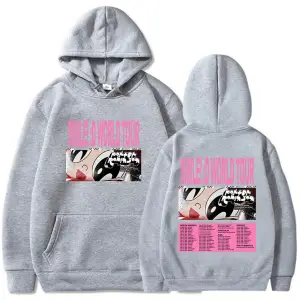 Beyaz kıyafetleri Porter Robinson Gülümseme Dünya Turu Sudaderas Para