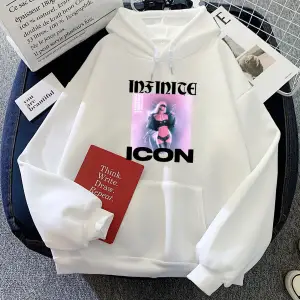 Beyaz kıyafetleri sonsuz simge Paris-Hilton Hoodies Ropa Mujer Sudaderasrahattr